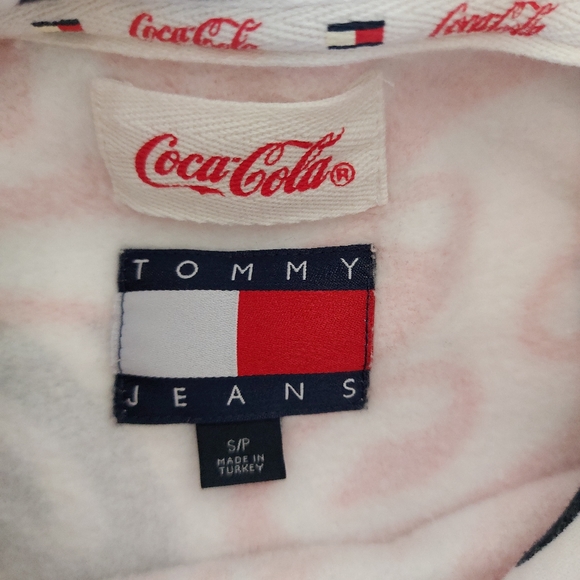TOMMY JEANS X COCA-COLA HOODY, Unisex, Small - Picture 6 of 7